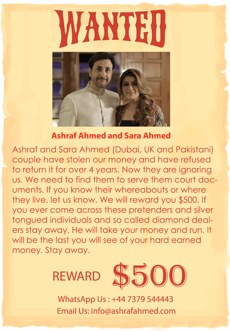 ashraf ahmed and sara ahmed